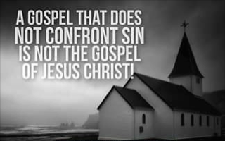 Brother Stair's Gospel does not Confront Sin