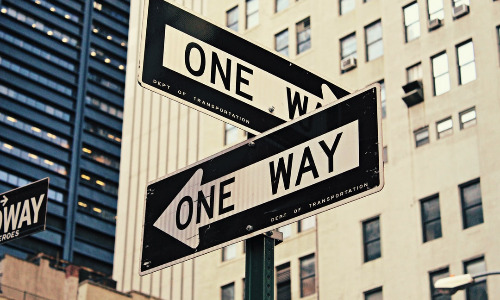 One Way, Both Ways, Confusion