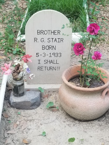 Brother Stair Grave Marker Tombstone Inscription