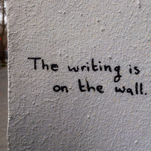 Writing on the Wall