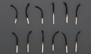 12 Burnt Matches