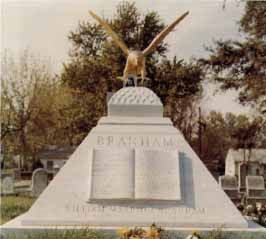 Wm Branham's pagan Grave
