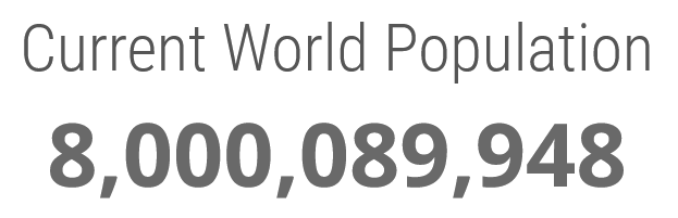 World Population 8 Billion, Nov 2022